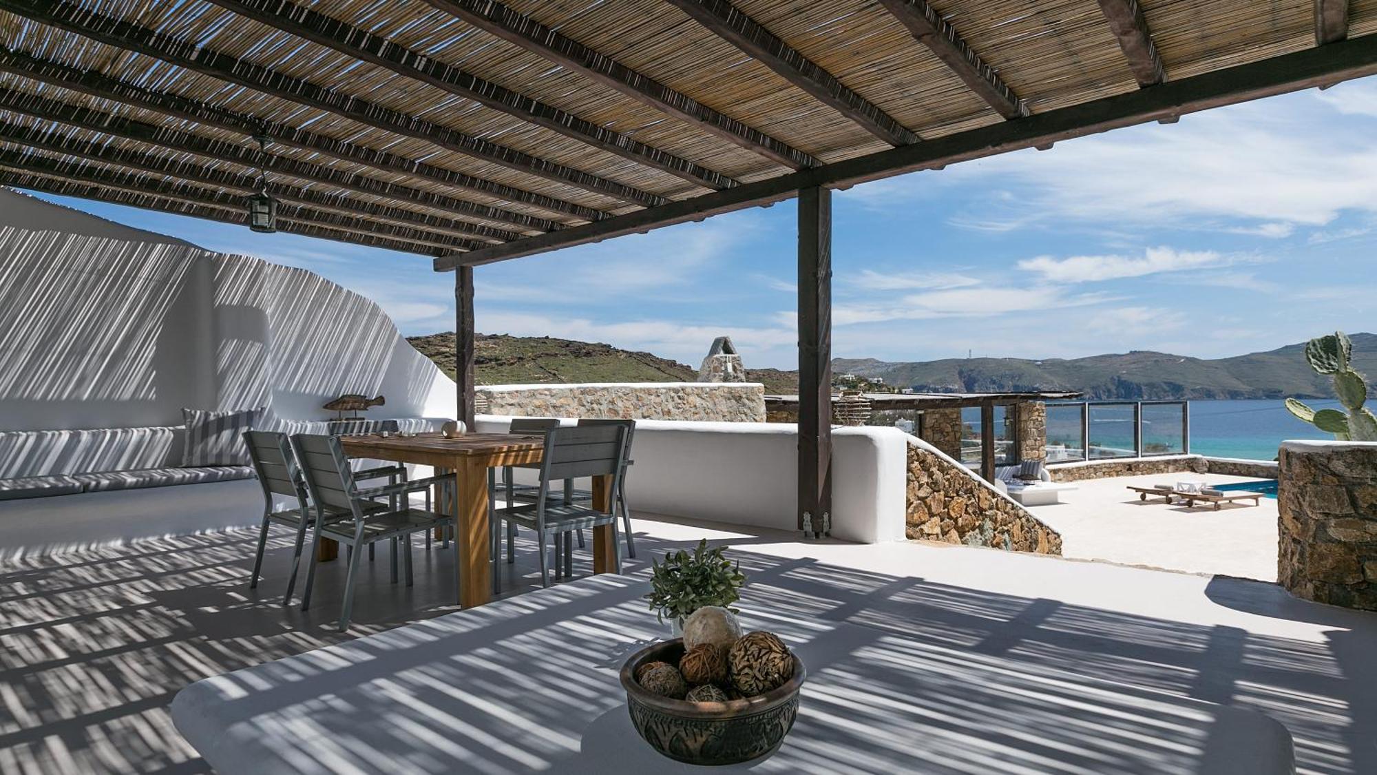 Mykonos Panormos Villas Værelse billede