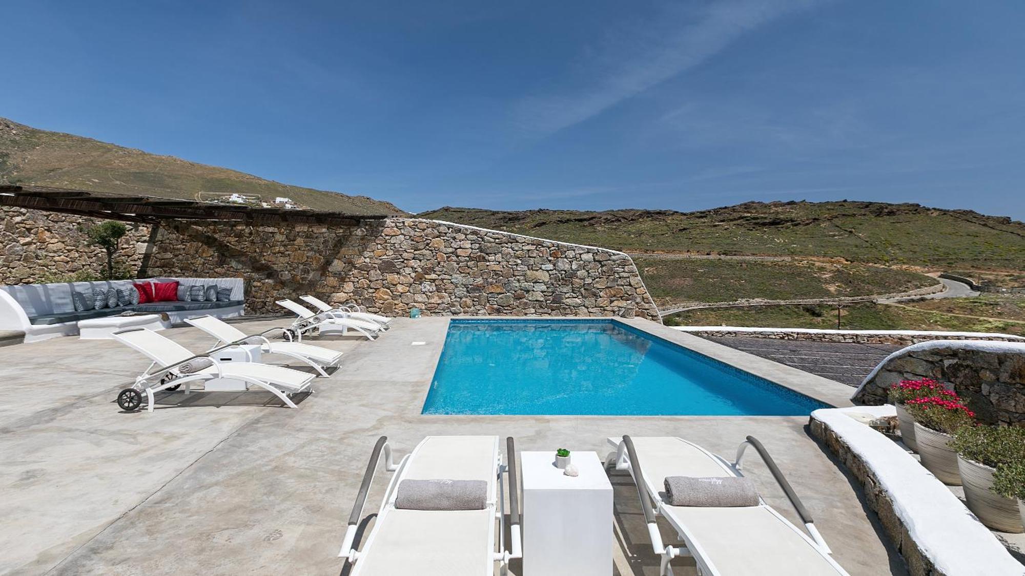Mykonos Panormos Villas Værelse billede