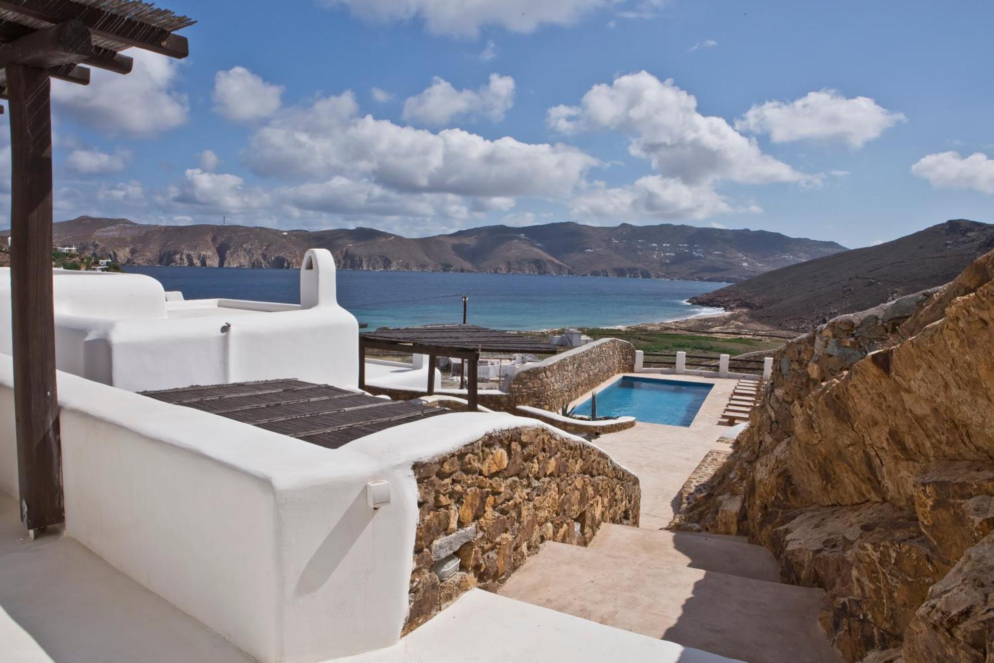 Mykonos Panormos Villas Værelse billede